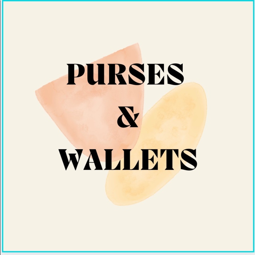 Purse, handbags, totes, crossbody and wallets!